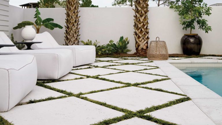 Patio Pavers in Spring
