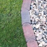 How to Make a Mowing Strip with Pavers